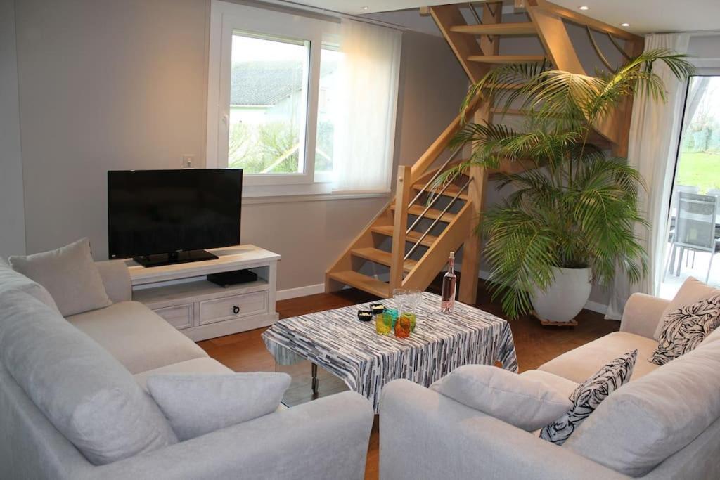 L'Augustine, Maison Contemporaine A La Campagne ! Le Tilleul Esterno foto